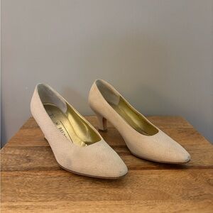 Bruno Magli Cream Heels